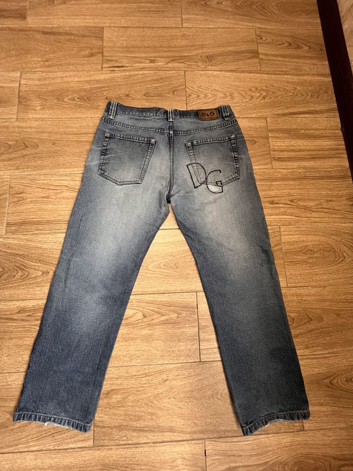 Dolce & Gabbana 🔥Vintage Rare Archive Big Logo Dolce & Gabbana jeans denim Size US 34 / EU 50 - 1 Thumbnail