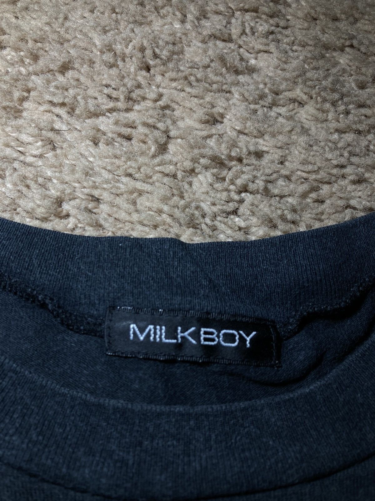 Japanese Brand 2000s Milkboy Everything's Shit Eagle War Symbol Edge 90s Size US S / EU 44-46 / 1 - 3 Thumbnail