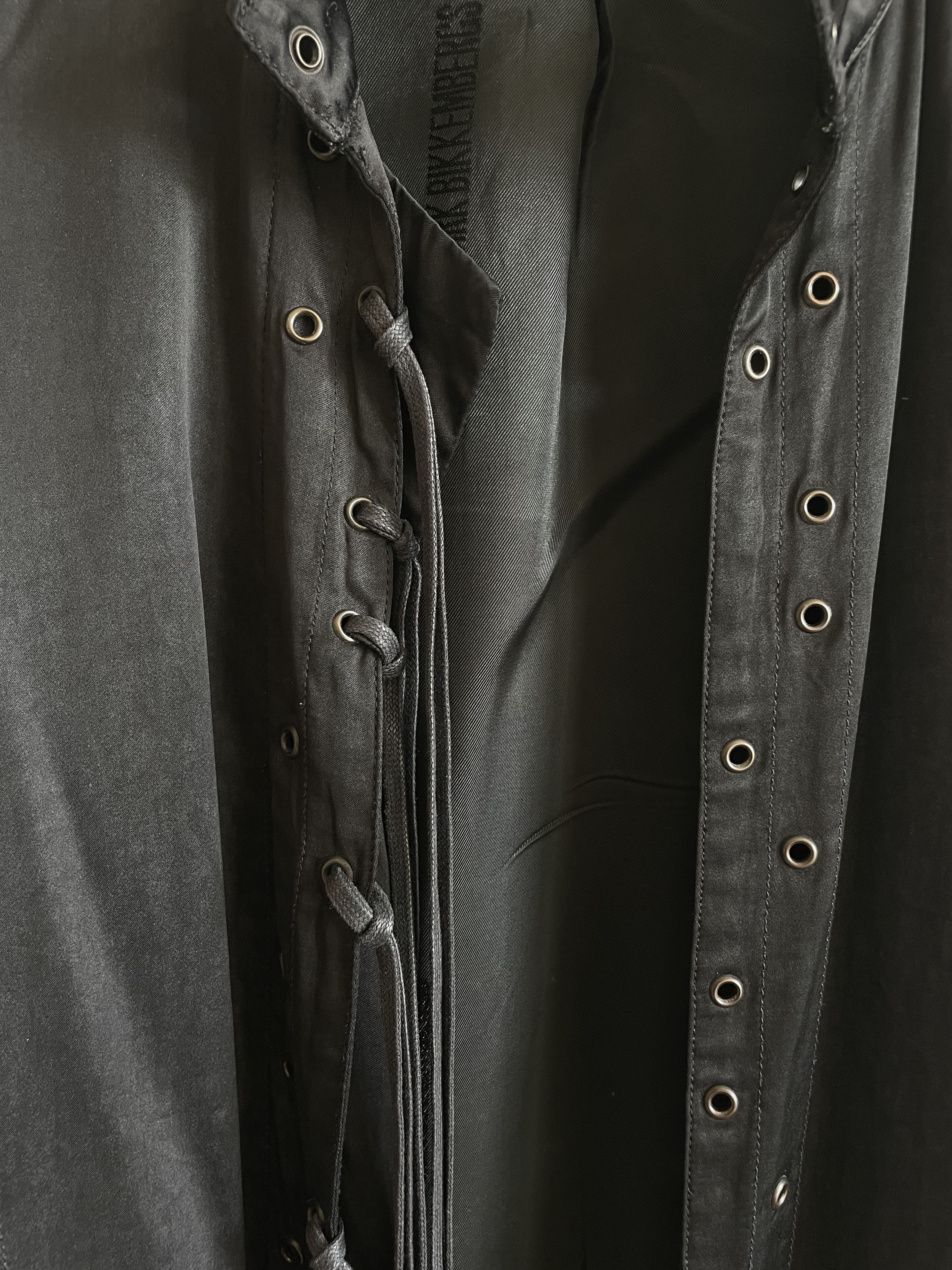 Dirk Bikkembergs Dirk Bikkembergs lace-up convertible dress coat Size S / US 4 / IT 40 - 2 Thumbnail