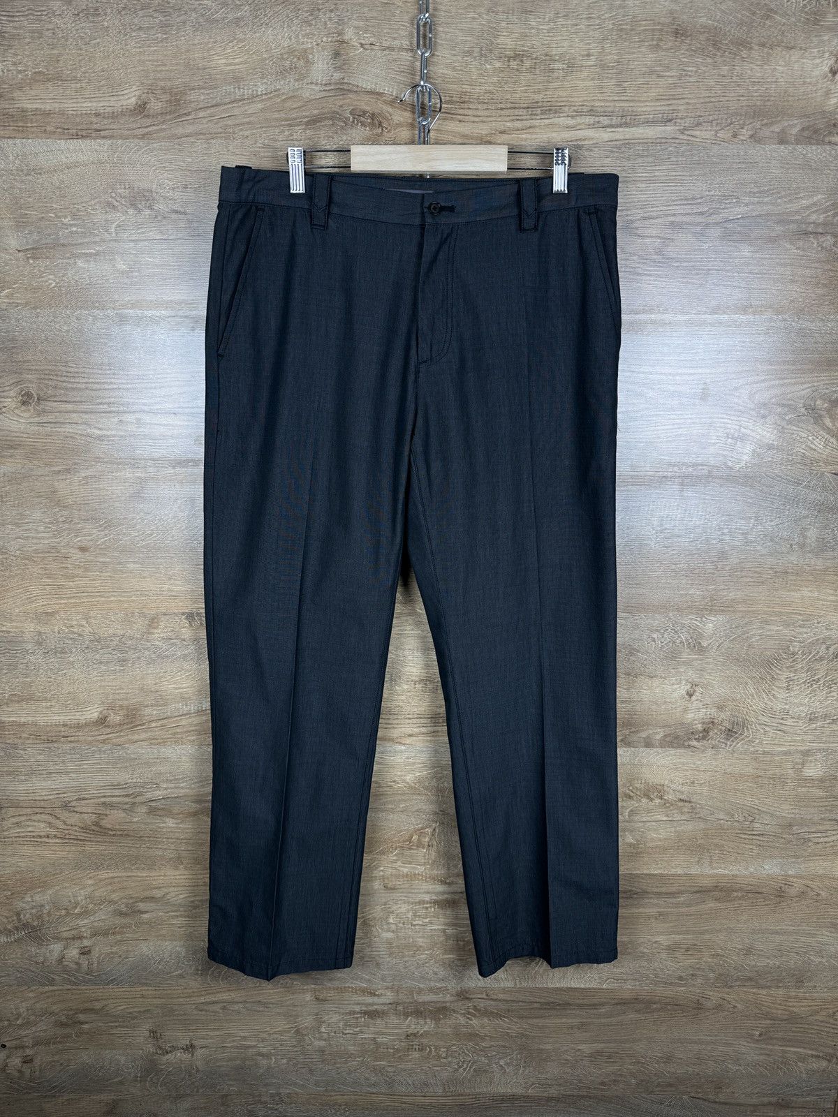 Japanese Brand × John Varvatos Mens John Varvatos pants luxury size 52 wool Japanese Size US 34 / EU 50 - 1 Thumbnail