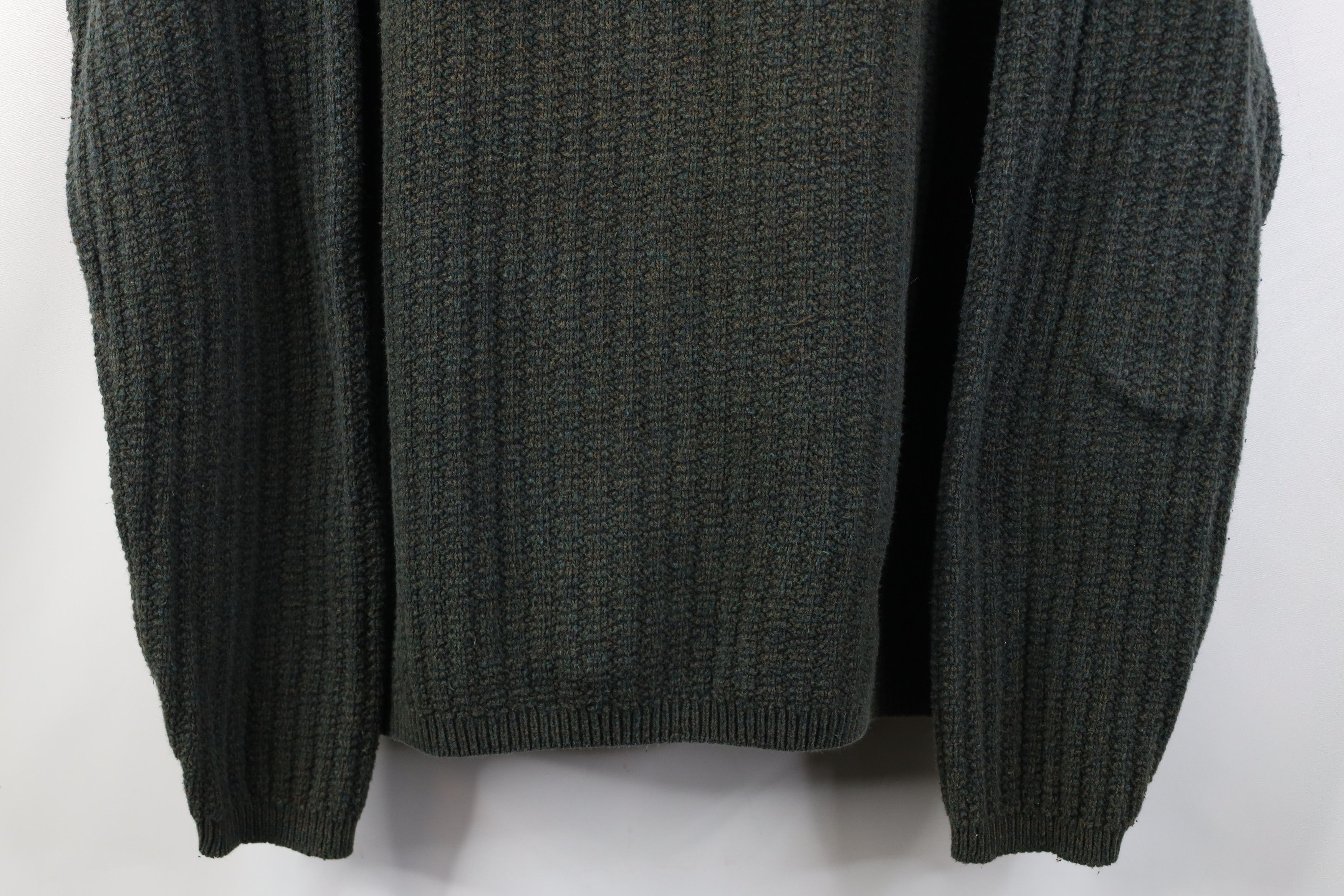 Vintage Vintage 90s Streetwear Henley Sweater Earth Tone Fleck USA Size US XL / EU 56 / 4 - 3 Thumbnail