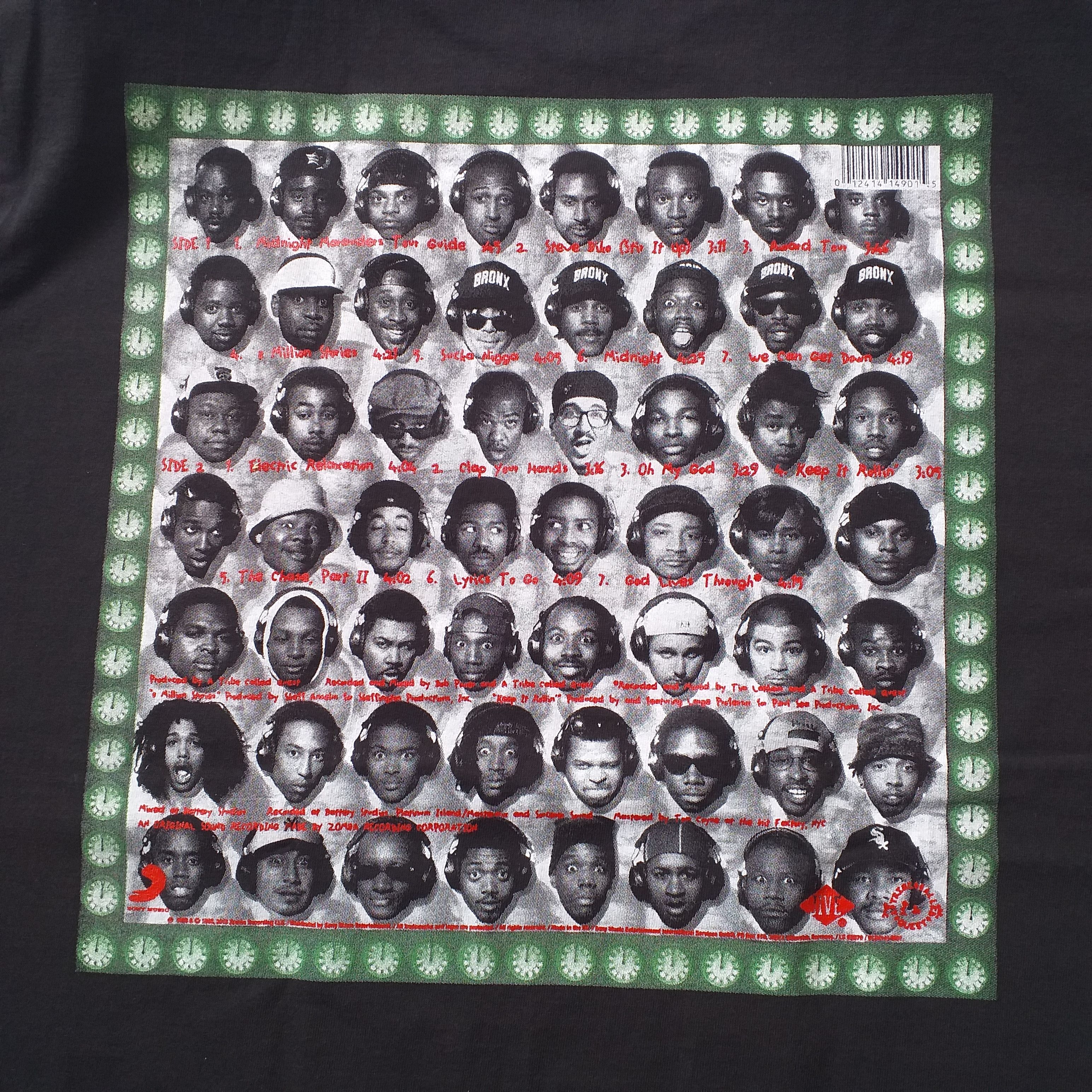 Band Tees A Tribe Called Quest Rap Hip hop Bootleg T shirt Size US XL / EU 56 / 4 - 3 Thumbnail