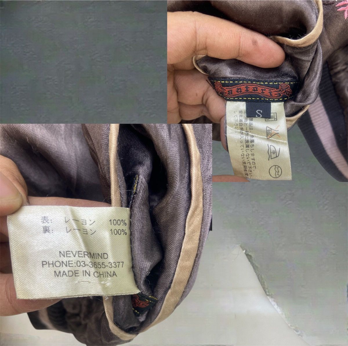 Japanese Brand 🔥Vintage 100% Rayon Japanese Traditional Reversible Sukajan Size US XS / EU 42 / 0 - 24 Thumbnail