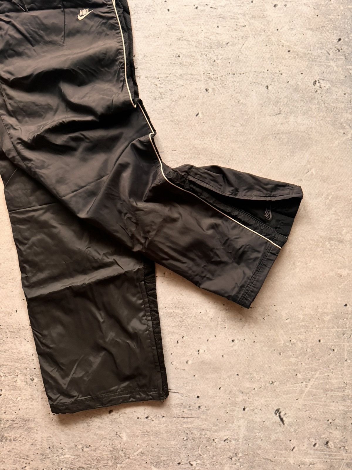 Nike × Vintage NIKE VINTAGE BASIC LOGO OVERSIZE BAGGY PANTS Size US 34 / EU 50 - 3 Thumbnail