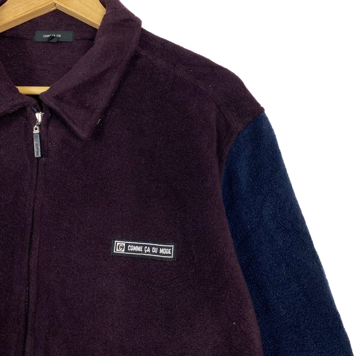 Comme Ca Ism × Japanese Brand × Vintage Comme Ca Du Zipper Fleece Jacket Size US M / EU 48-50 / 2 - 4 Thumbnail