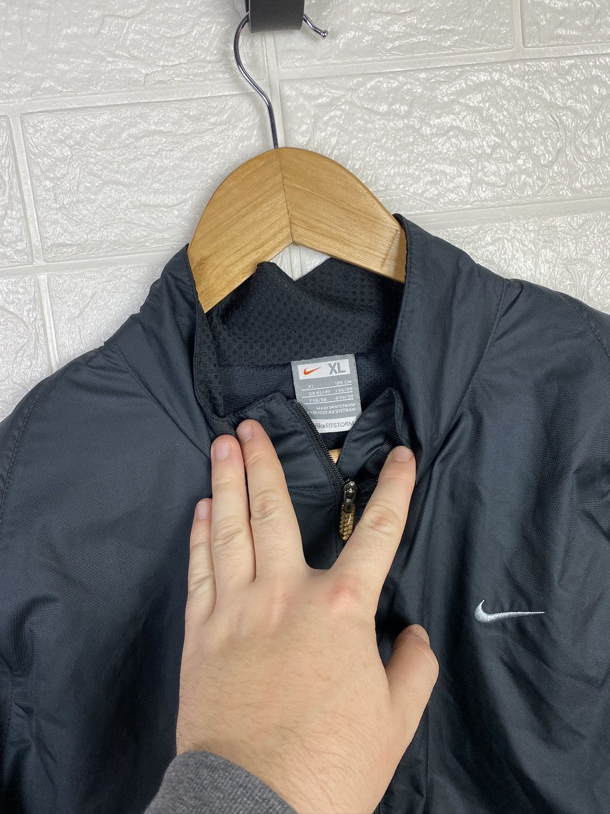 Nike × Vintage Nike Windbreaker Transformer Jacket - Vest Black Size XL Size US XL / EU 56 / 4 - 6 Thumbnail