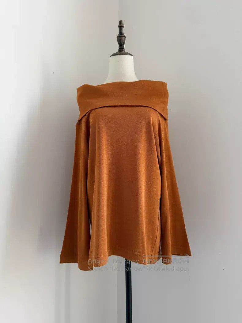Issey Miyake Issey Miyake Brown Long Sleeve Size M / US 6-8 / IT 42-44 - 2 Thumbnail