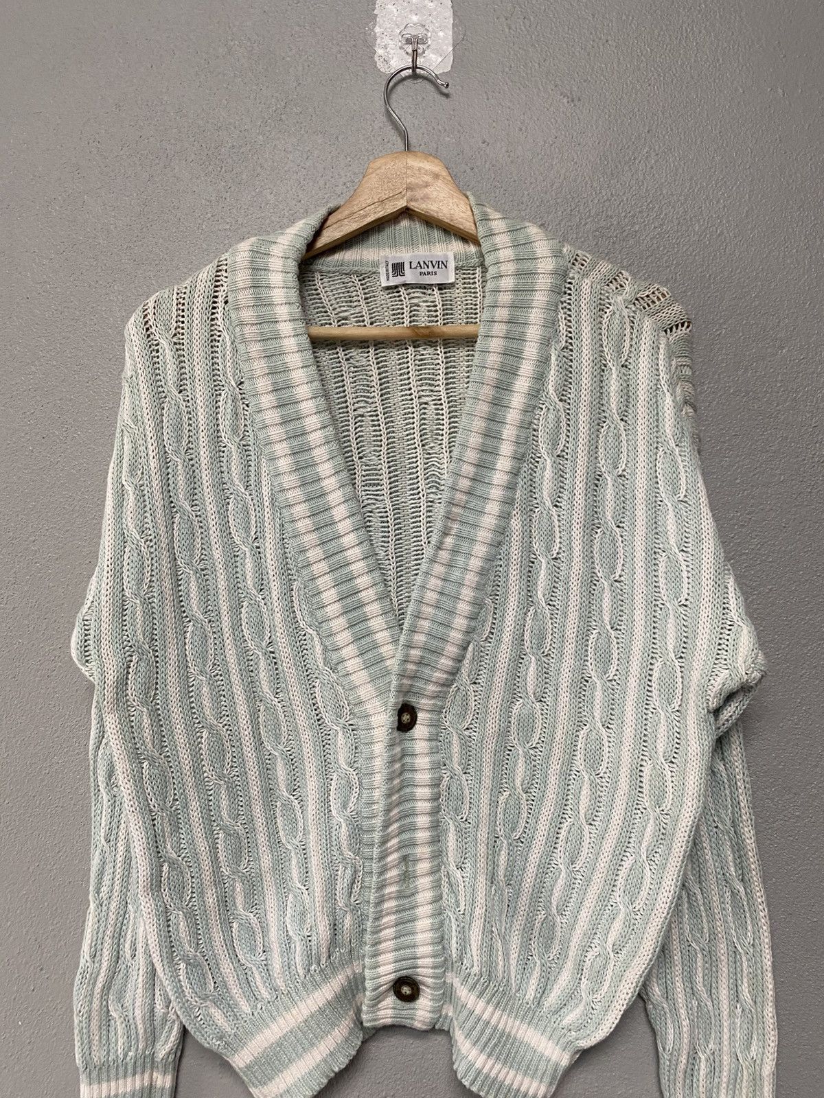 Lanvin Lanvin half button knit like coggi design Size M / US 6-8 / IT 42-44 - 3 Thumbnail