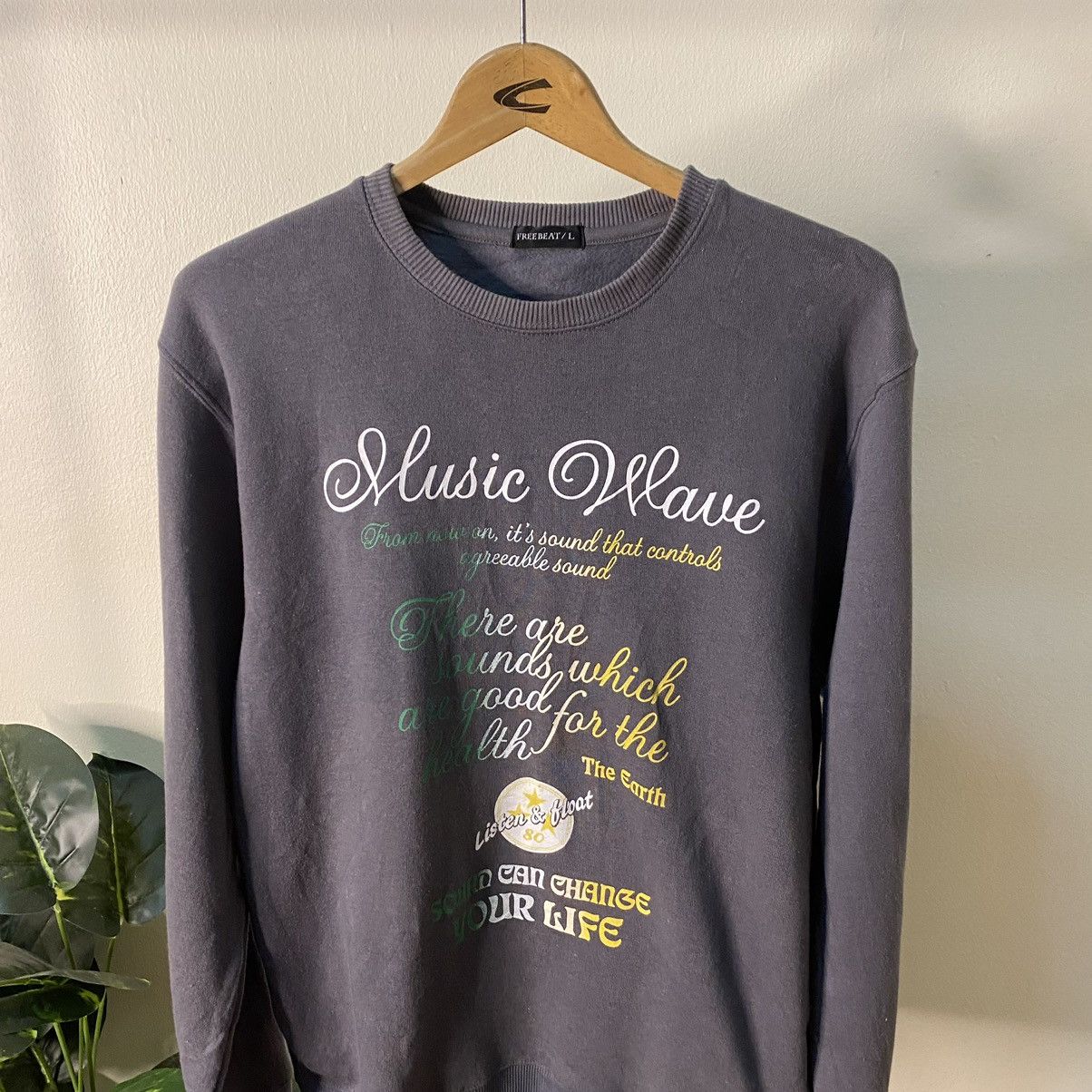If Six Was Nine × Japanese Brand × Le Grande Bleu (L.G.B.) Japanese Brand Freebeat Music Wave Ifsixwasnine Style Sweat Size US M / EU 48-50 / 2 - 2 Thumbnail