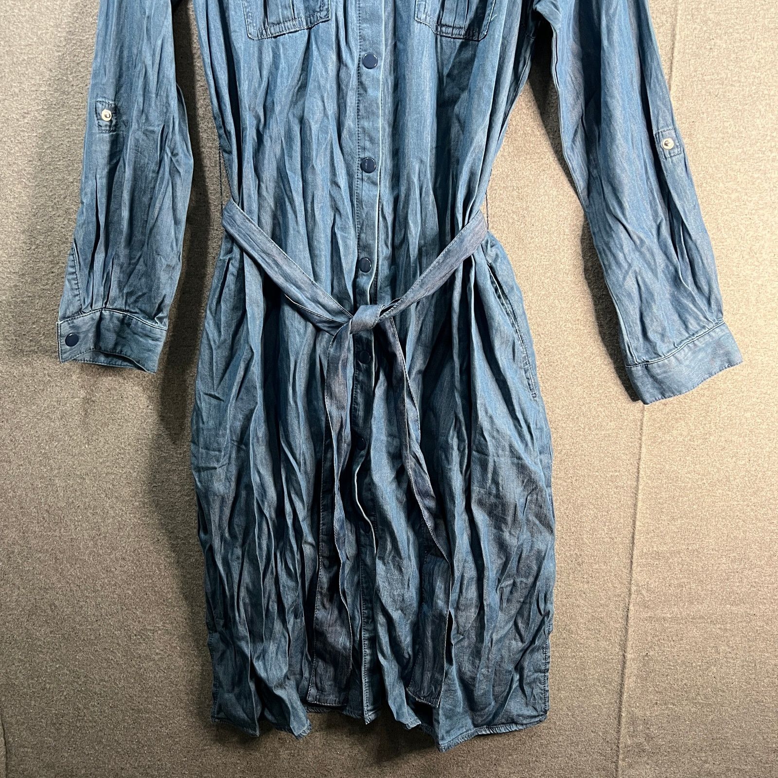 Other Laurie Felt Women Dress Denim Duster Dress Medium Size Small Size S / US 4 / IT 40 - 5 Thumbnail