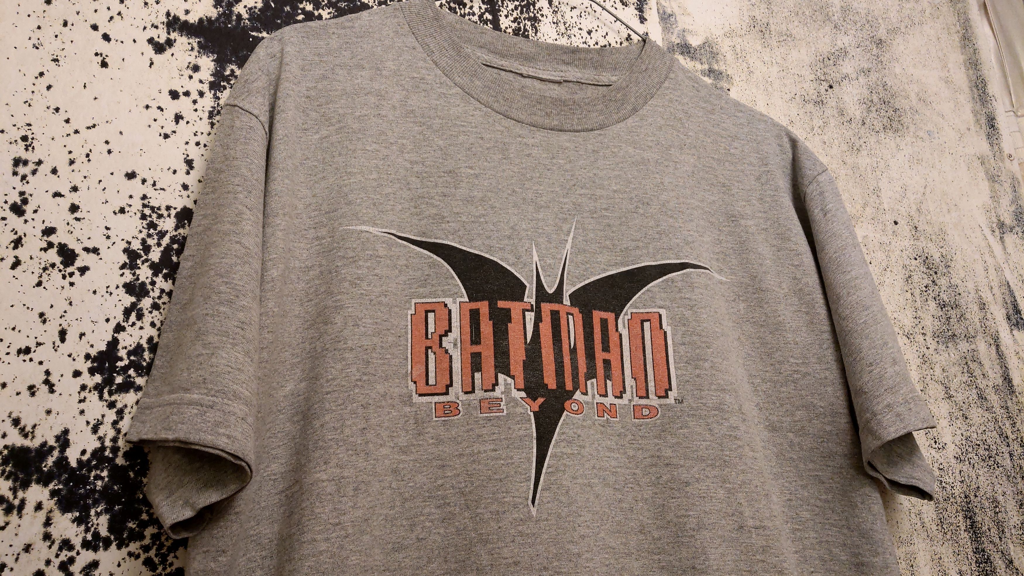 DC Comics × Vintage BATMAN BEYOND Rare Shirt 2000s DC Comics Goth Cyber Neo Size US M / EU 48-50 / 2 - 2 Thumbnail