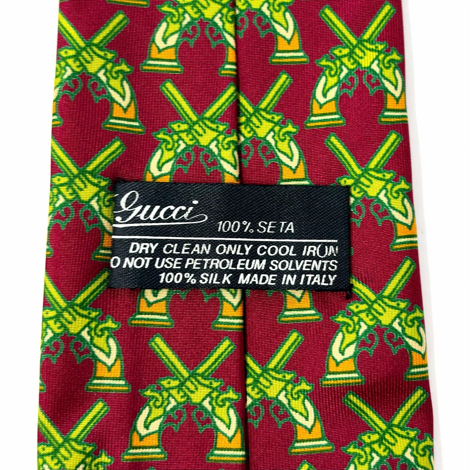 Gucci Gucci Vintage ‘Pistol’ Tie Size ONE SIZE - 4 Thumbnail