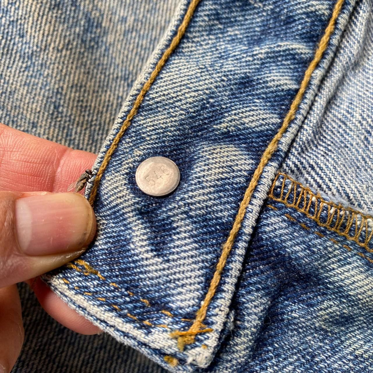 Levi's Vintage Clothing VINTAGE 1993 LEVIS 550 DIRTY MUDWASH GRUNGE JEAN USA W35X31" Size US 35 - 16 Thumbnail