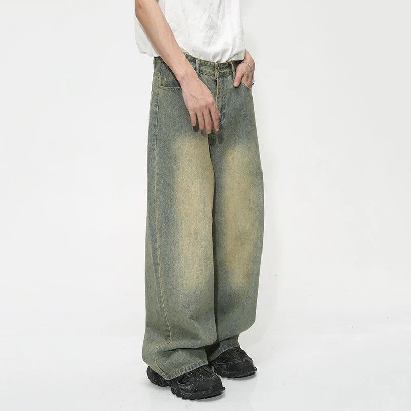 Jean Vintage Gradient Baggy Jeans Size US 32 / EU 48 - 2 Thumbnail