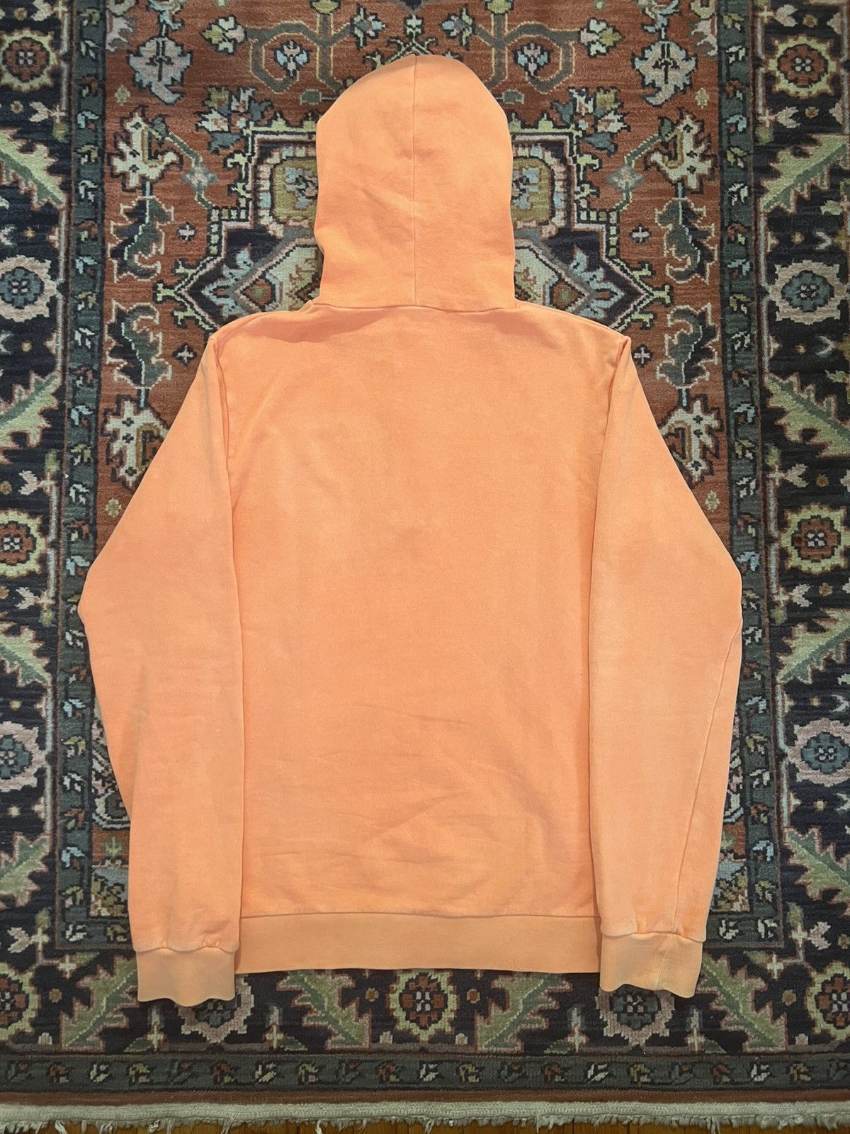 Raf Simons Raf Simons AW04 “Waves” Washed Orange 3-Button Hoodie Size US S / EU 44-46 / 1 - 3 Thumbnail