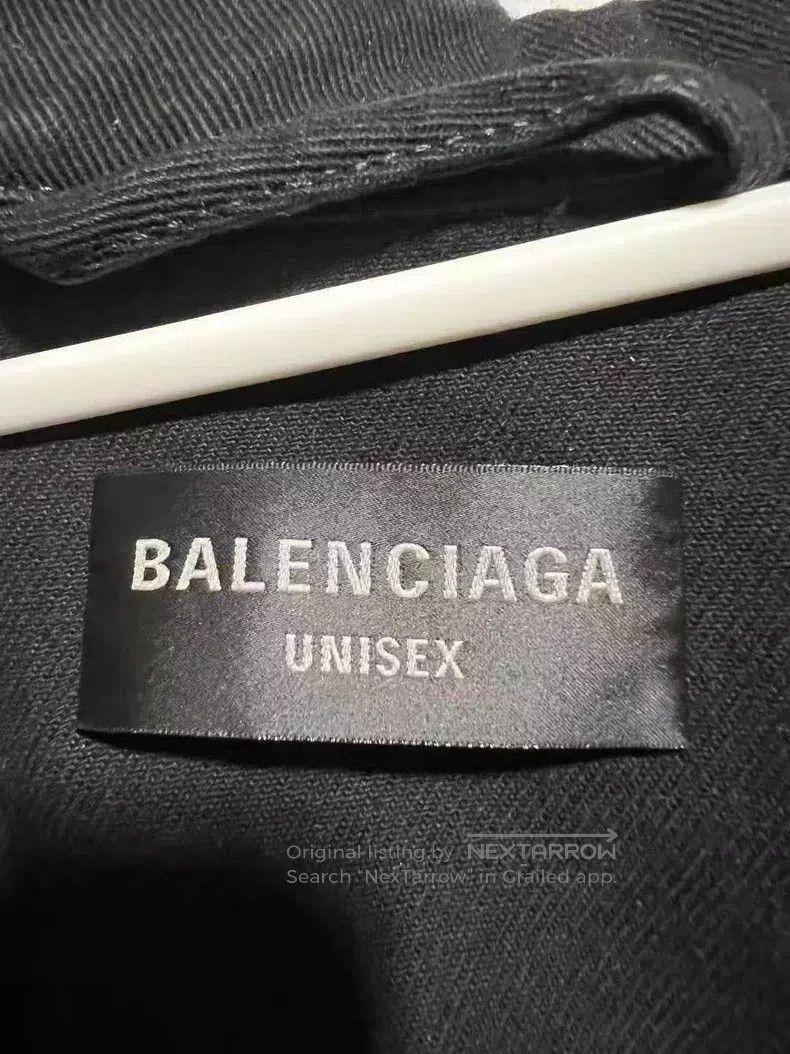 Balenciaga Balenciaga Tape denim jacket Size US S / EU 44-46 / 1 - 3 Thumbnail