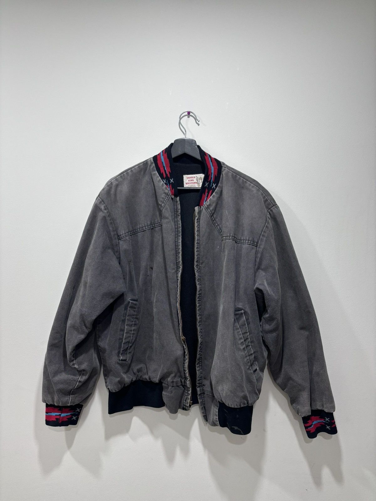 Japanese Brand × Vintage Saddle King Workwear Jacket Size US L / EU 52-54 / 3 - 1 Thumbnail