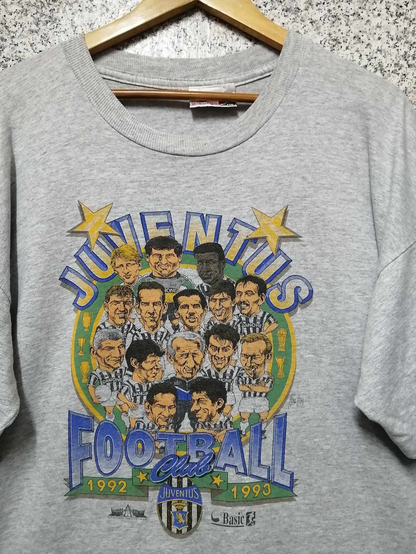 USA Olympics × Vintage 🔥 Rare 🔥 Vintage 91-92 Juventus Club Football Very Rare Size US XL / EU 56 / 4 - 3 Thumbnail