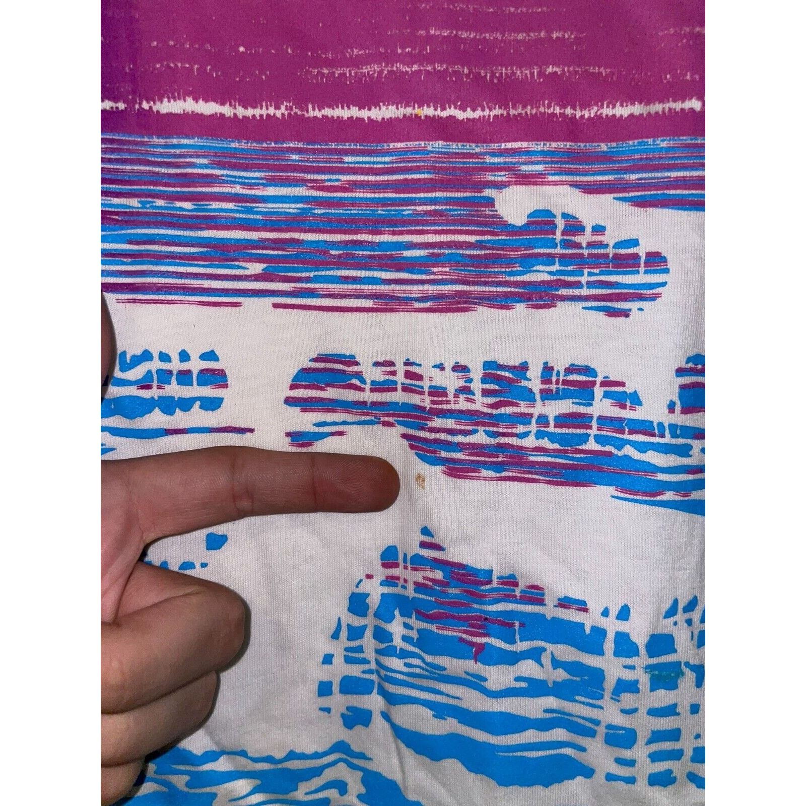 Jerzees Vintage Test Print Shirt YMCA Rockies Whale Tail Tee Summer Size US M / EU 48-50 / 2 - 7 Thumbnail