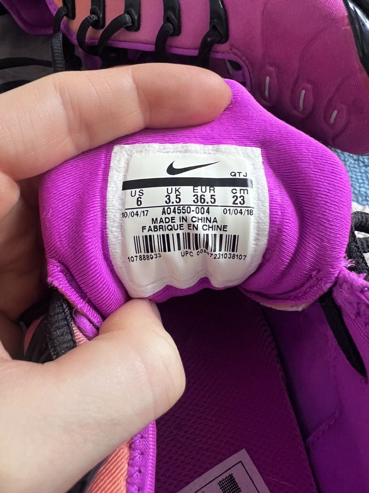 Nike Nike Air VaporMax Plus Sherbert Size US 6 / IT 36 - 6 Thumbnail