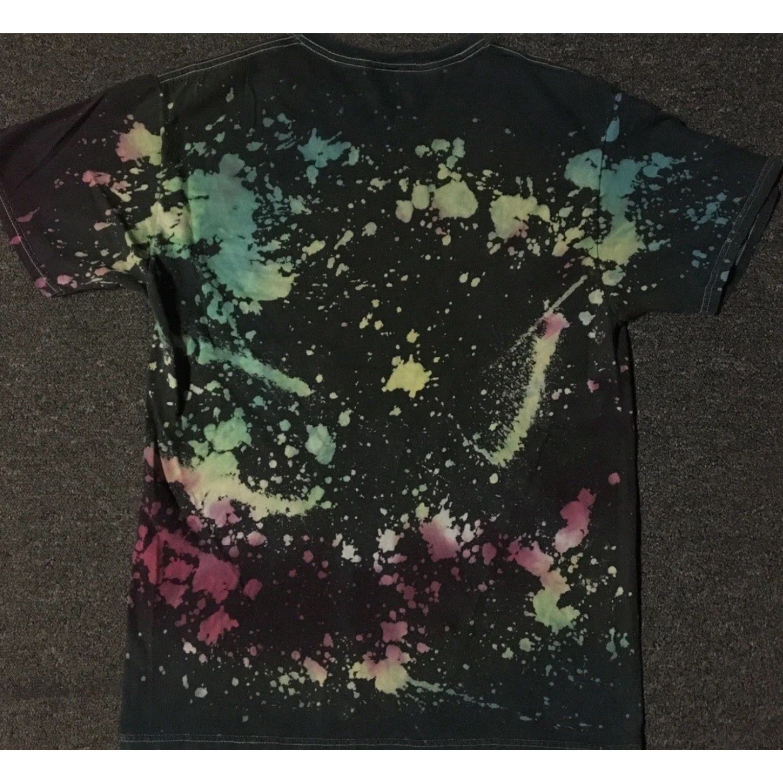 Vintage VINTAGE Pink Floyd Dark Side Of The Moon Tie Dye Shirt M Tour Concert ACDC Rock Band Vtg Size US M / EU 48-50 / 2 - 3 Thumbnail