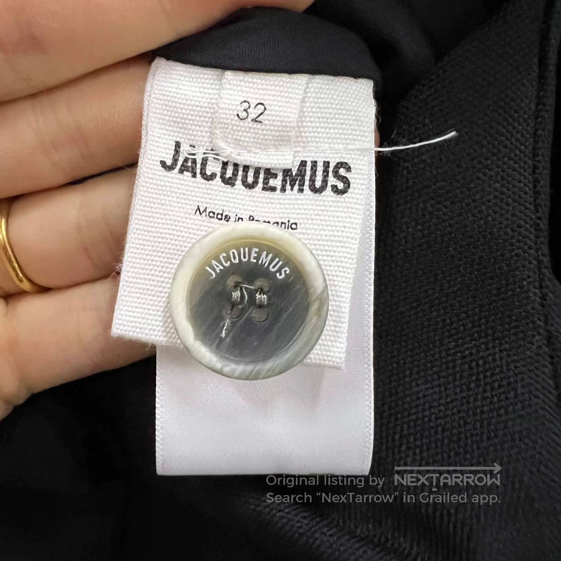 Jacquemus Jacquemus Black Tailored Cut-Out Blazer. Size XS / US 0-2 / IT 36-38 - 6 Thumbnail