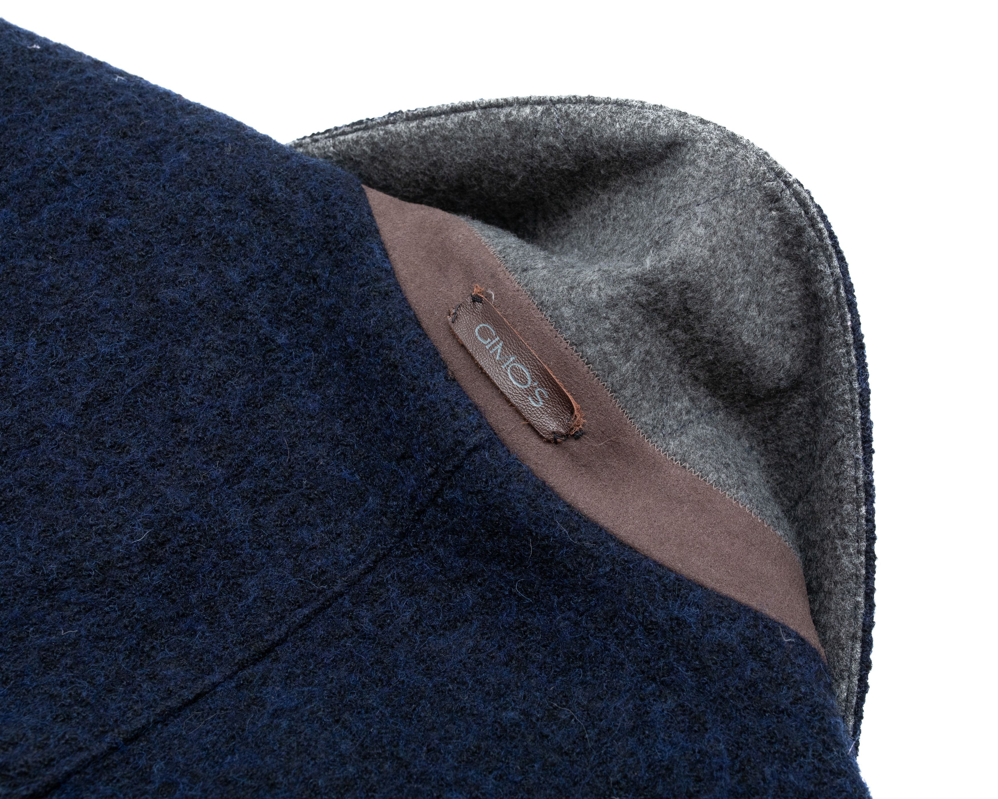 Gimo's GIMO’S 835$ Wool Blend Double Breasted Coat Size US M / EU 48-50 / 2 - 6 Thumbnail