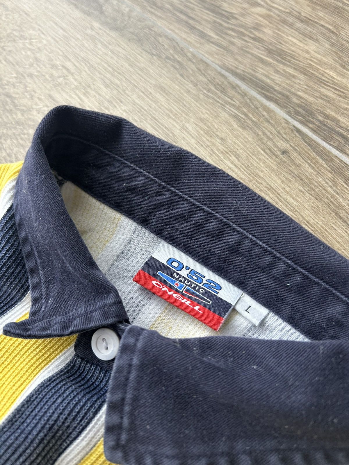 O'Neill Vintage O’Neill striped rugby jersey mens made in usa Size US L / EU 52-54 / 3 - 3 Thumbnail