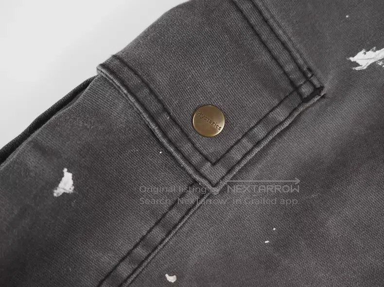 Undercover Undercover size L Grey Splattered Work Pants Size US 27 - 4 Thumbnail