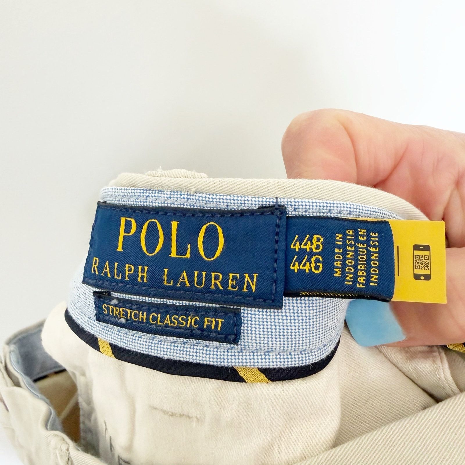 Polo Ralph Lauren Polo Ralph Lauren Tan Stretch Classic Fit Shorts Sz 44B Size US 44 / EU 60 - 2 Thumbnail