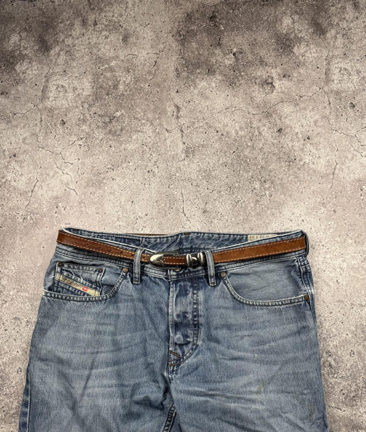 Japanese Brand 00’S NUMBER NINE STYLE JAPAN COWBOY Y2K NAVY BELT ARCHIVE Size ONE SIZE - 1 Thumbnail