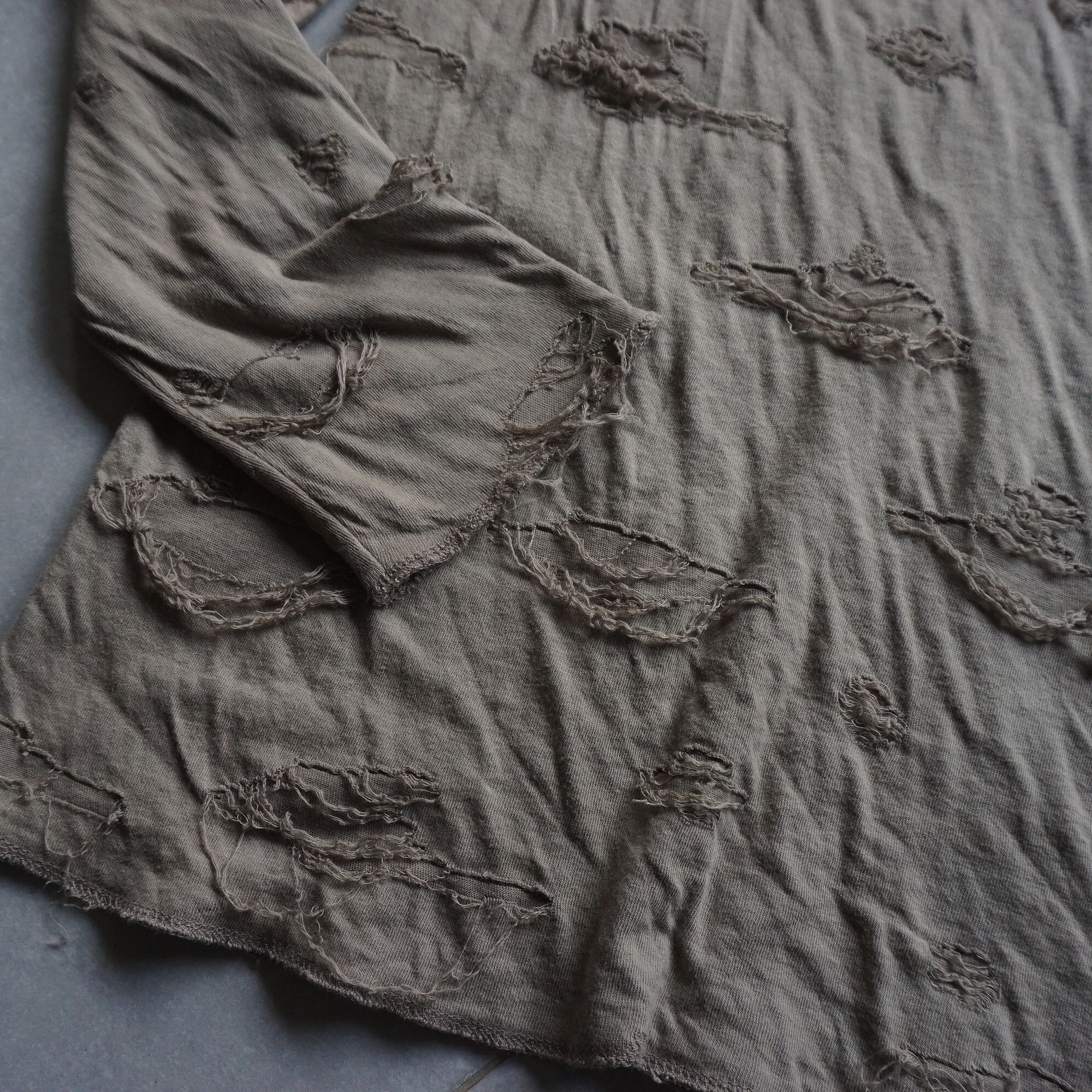Beams Plus Beams distressed longsleeve Size US M / EU 48-50 / 2 - 9 Thumbnail