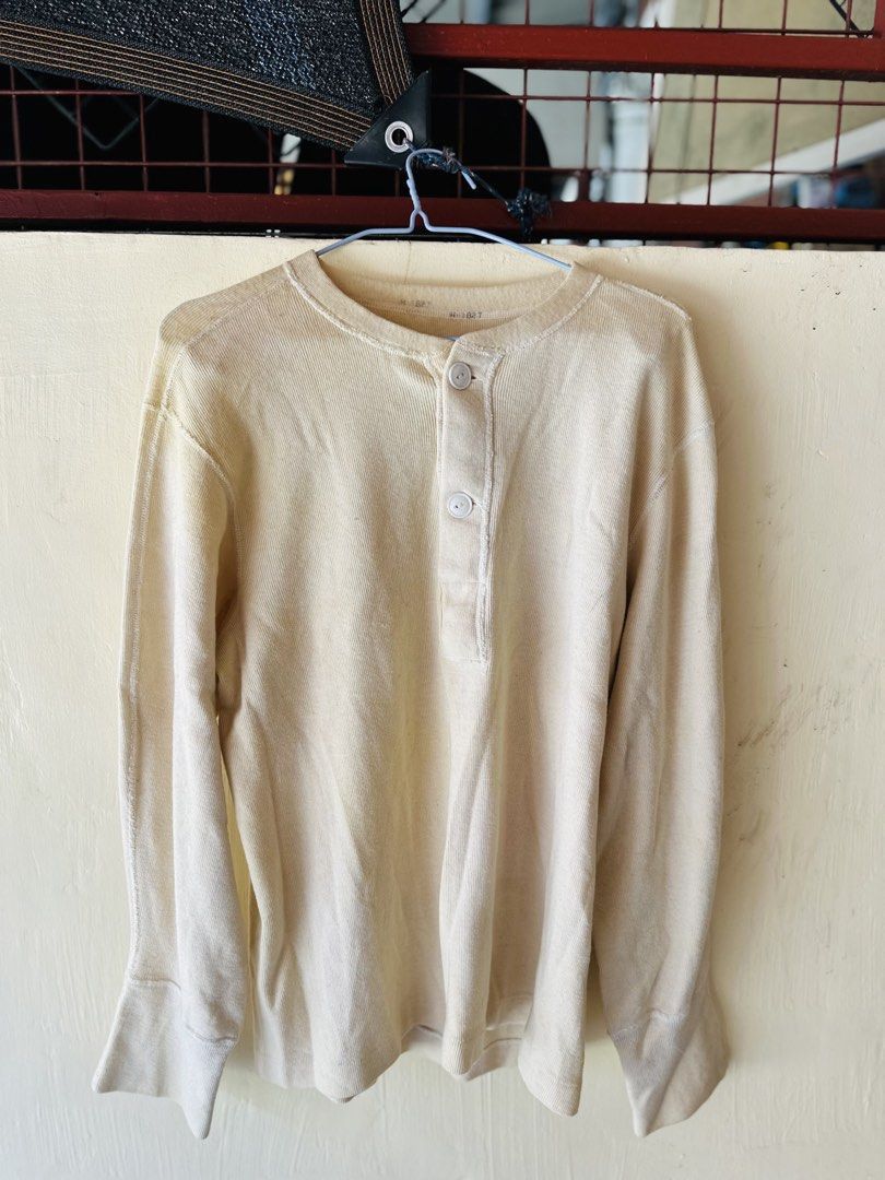 Vintage 1940s/50s Military HB2T Henley Woo Shirt