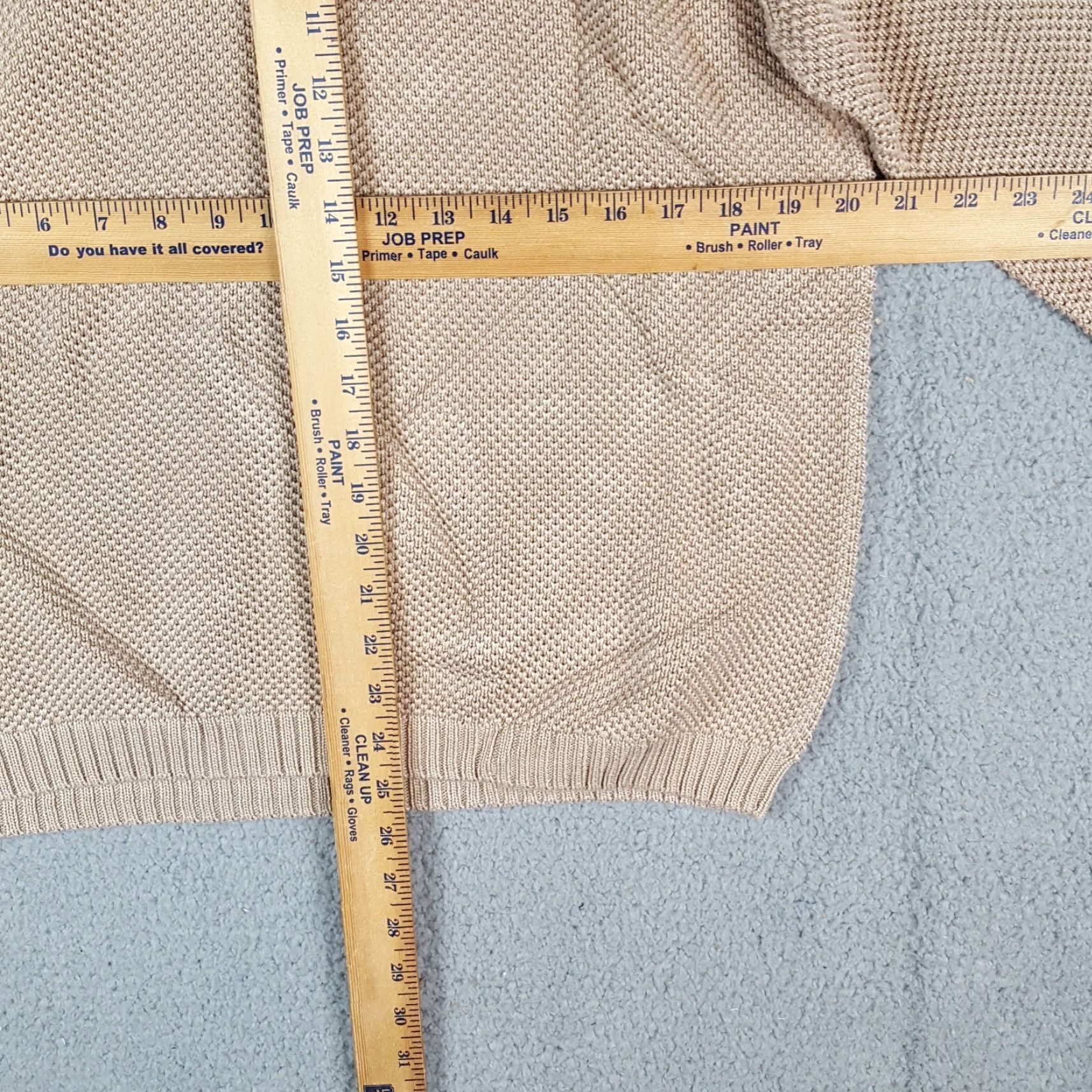 Vintage VINTAGE Peruvian Connection Pima Cotton Knit Pullover Sweater XL Beige Casual Mens Size US XL / EU 56 / 4 - 4 Thumbnail