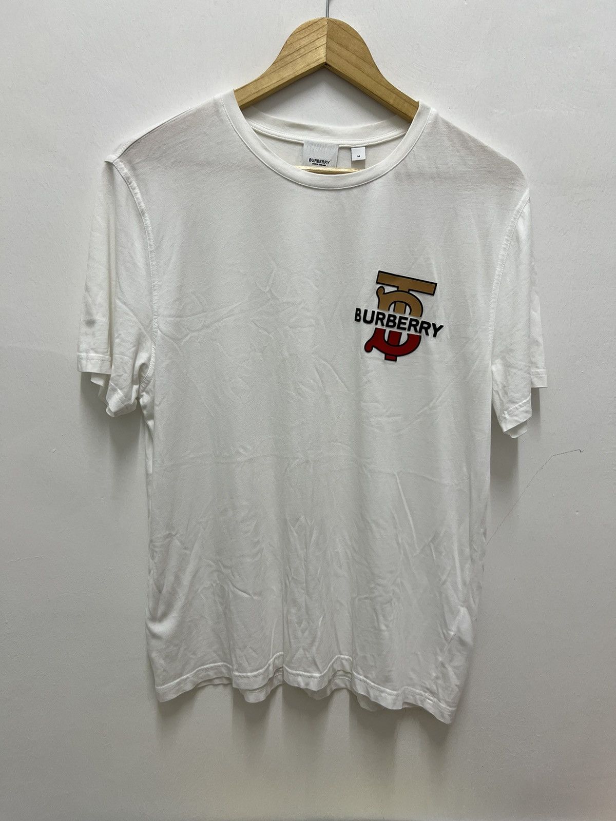 Burberry Burberry Spell Out Shirt Size US M / EU 48-50 / 2 - 1 Thumbnail