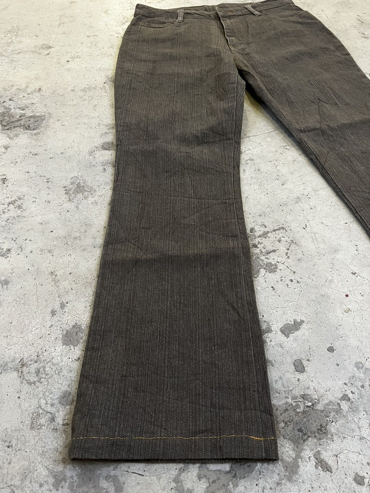 If Six Was Nine × Japanese Brand Flared Denim Japan Size US 29 - 2 Thumbnail