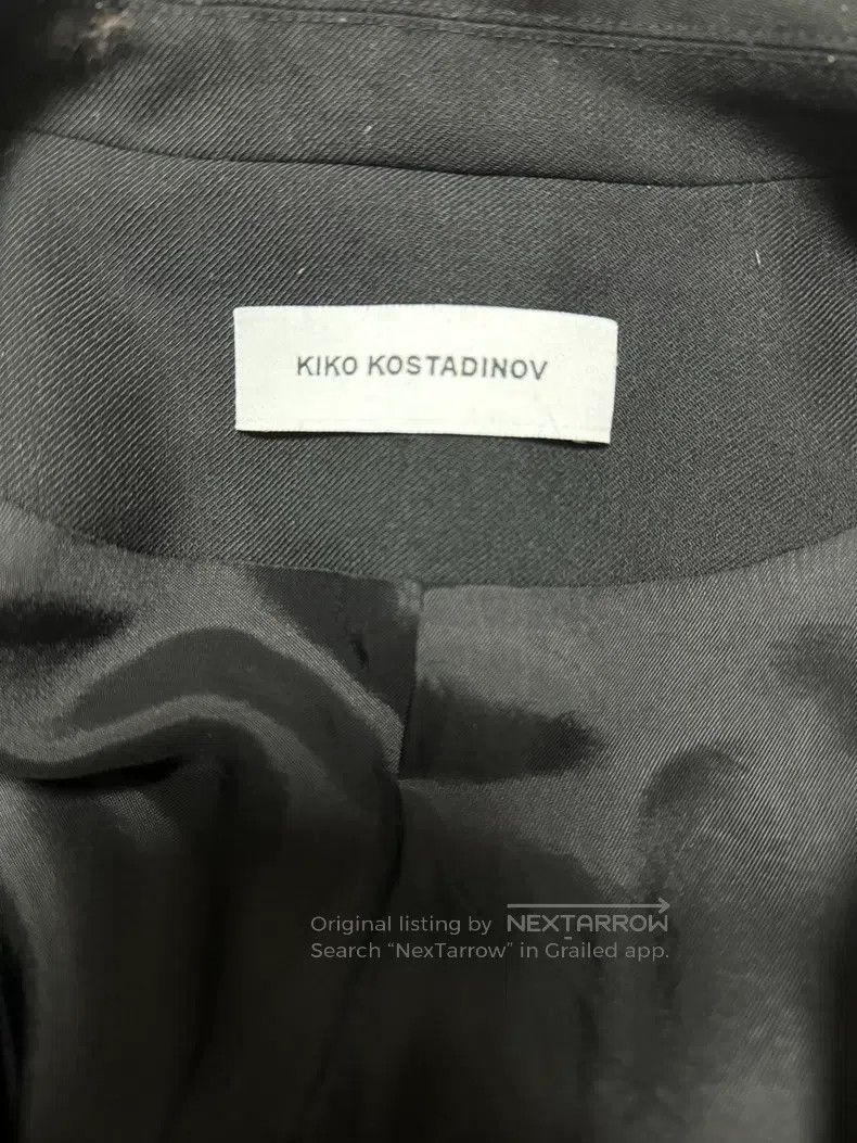 Kiko Kostadinov Kiko Kostadinov size S 20ss tulcea 189/965 aristides double Size 36S - 3 Thumbnail