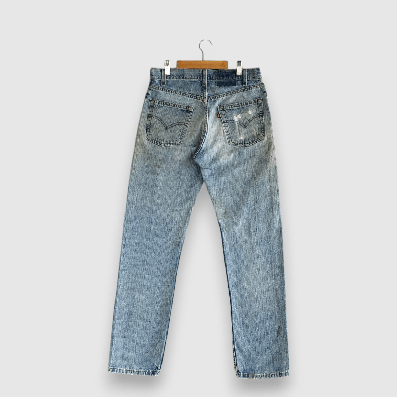 Levi's Vintage Levis 505 Distressed Sun Faded Jeans Levi's Denim Size 28" / US 6 / IT 42 - 2 Thumbnail