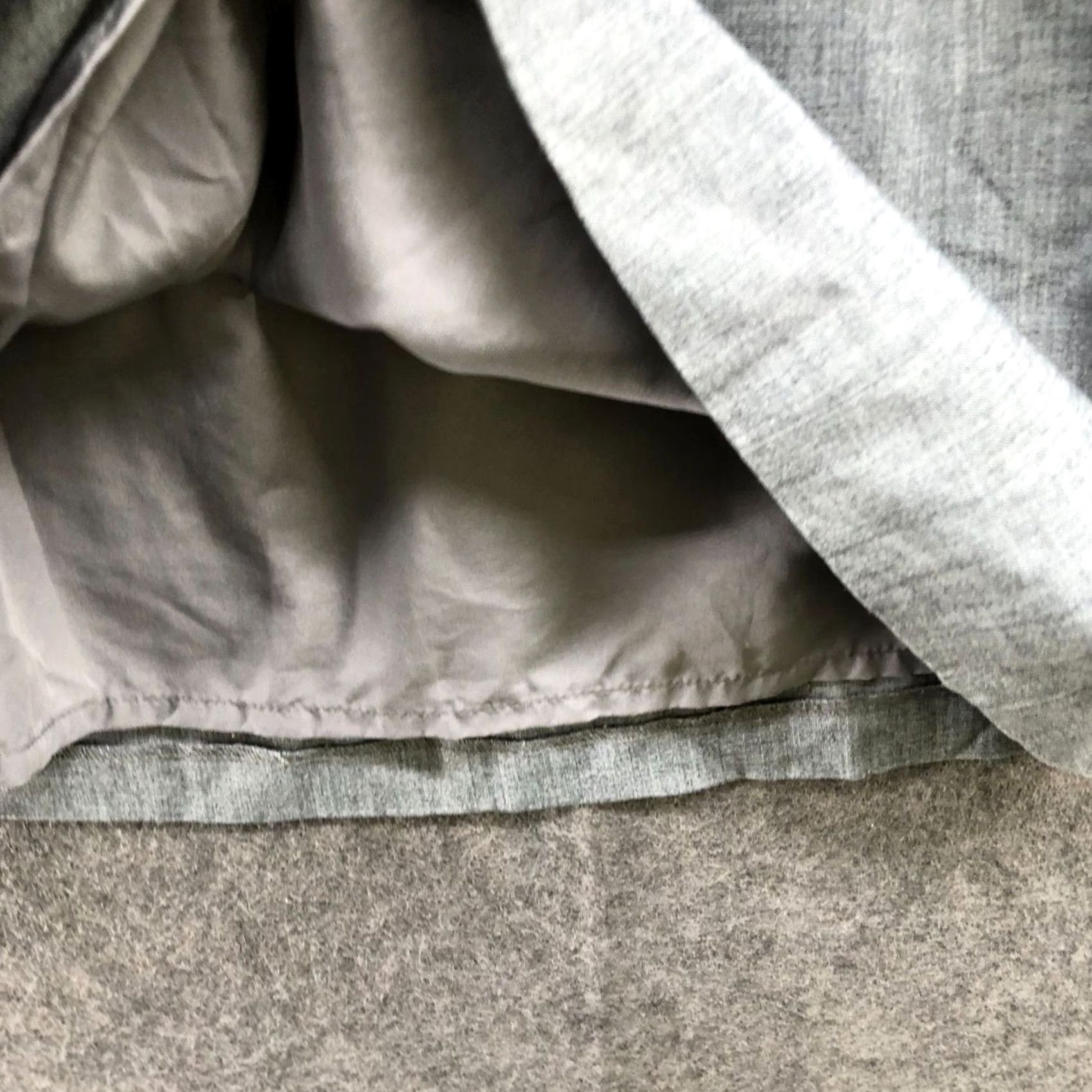 J.Crew J. Crew Sidewalk Skirt Womens 6 Gray Mini Pull On Lined Formal Skirt Size 28" / US 6 / IT 42 - 5 Thumbnail