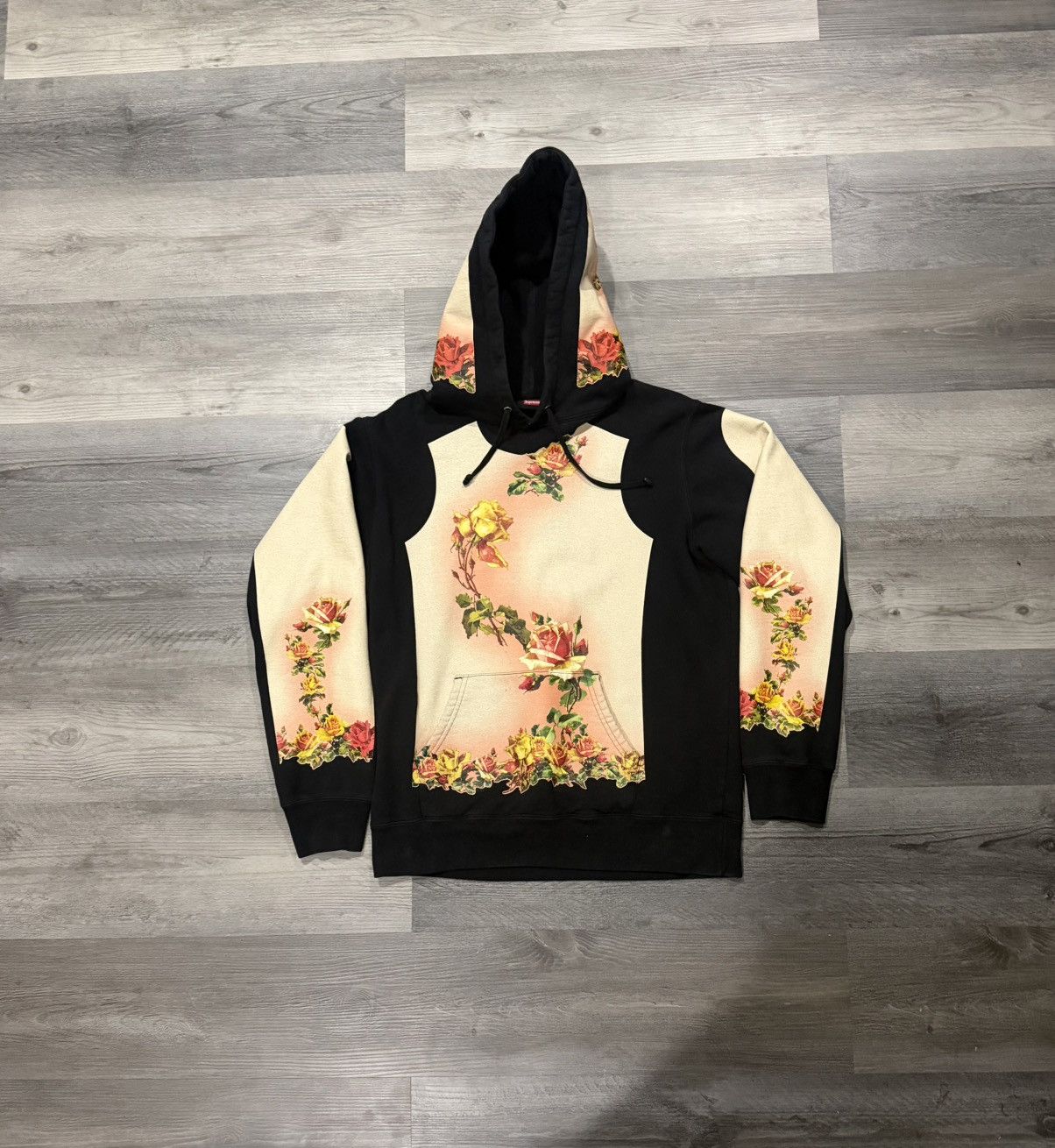 Supreme Jean Paul Gautier Floral Print Hoodie