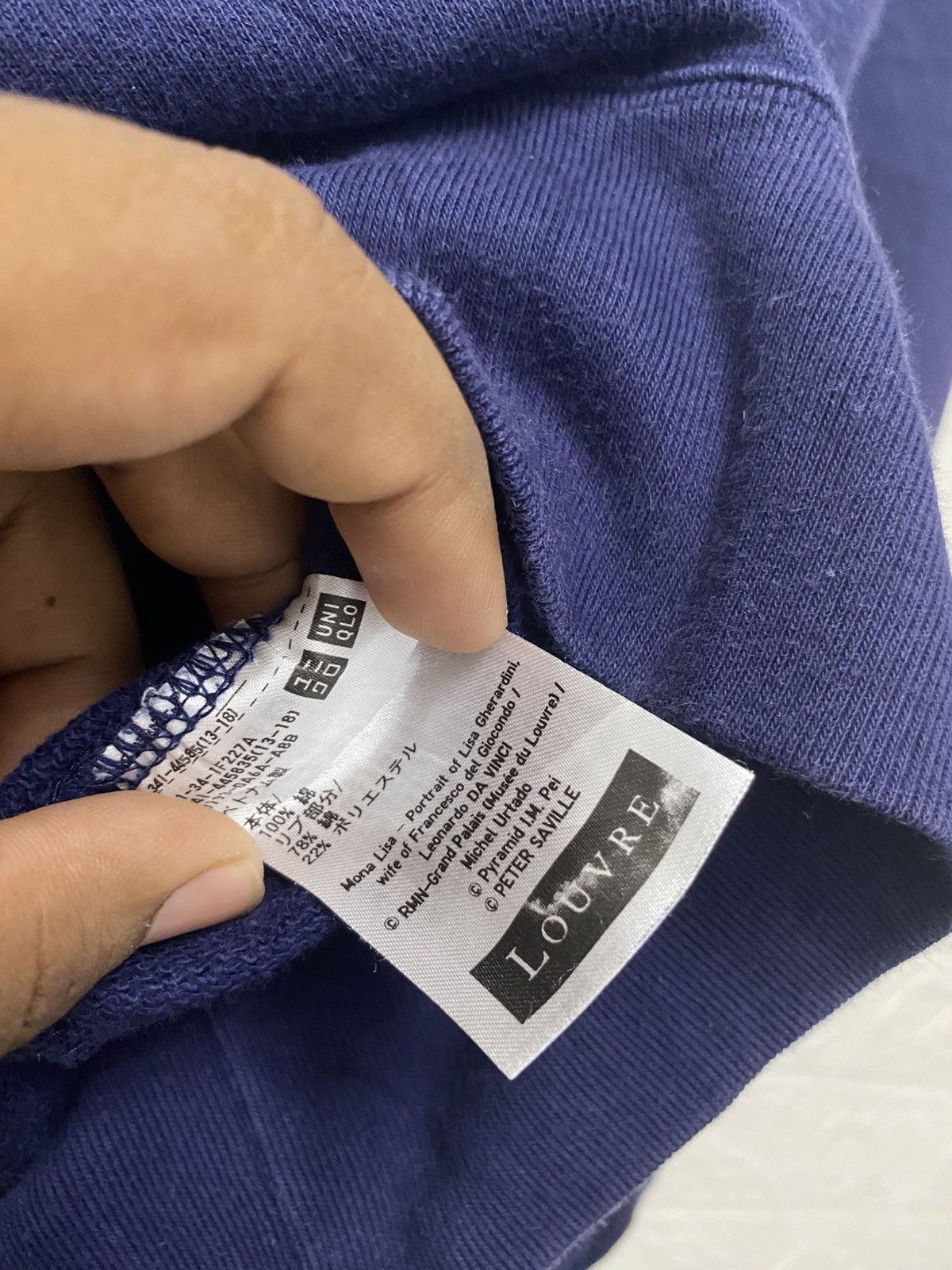 Japanese Brand UNIQLO X Peter Saville X Louvre Museum Mona Lisa Size US L / EU 52-54 / 3 - 4 Thumbnail