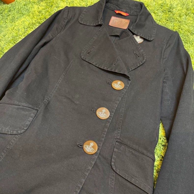 Vivienne Westwood Vivienne Westwood Asymmetrical button-up jacket Size L / US 10 / IT 46 - 4 Thumbnail