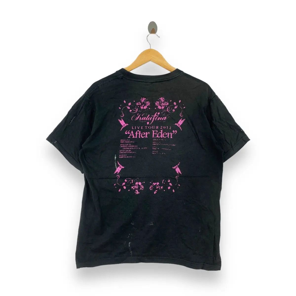 Band Tees KALAFINA Japan Vocal Group AFTER EDEN Album Tee Shirt Size US L / EU 52-54 / 3 - 4 Thumbnail
