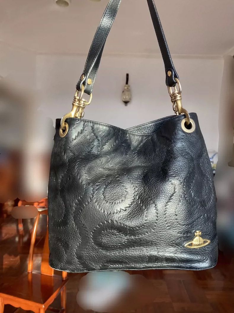 Vivienne Westwood Vivienne Westwood size os Black leather pirate pattern wate Size ONE SIZE - 1 Thumbnail