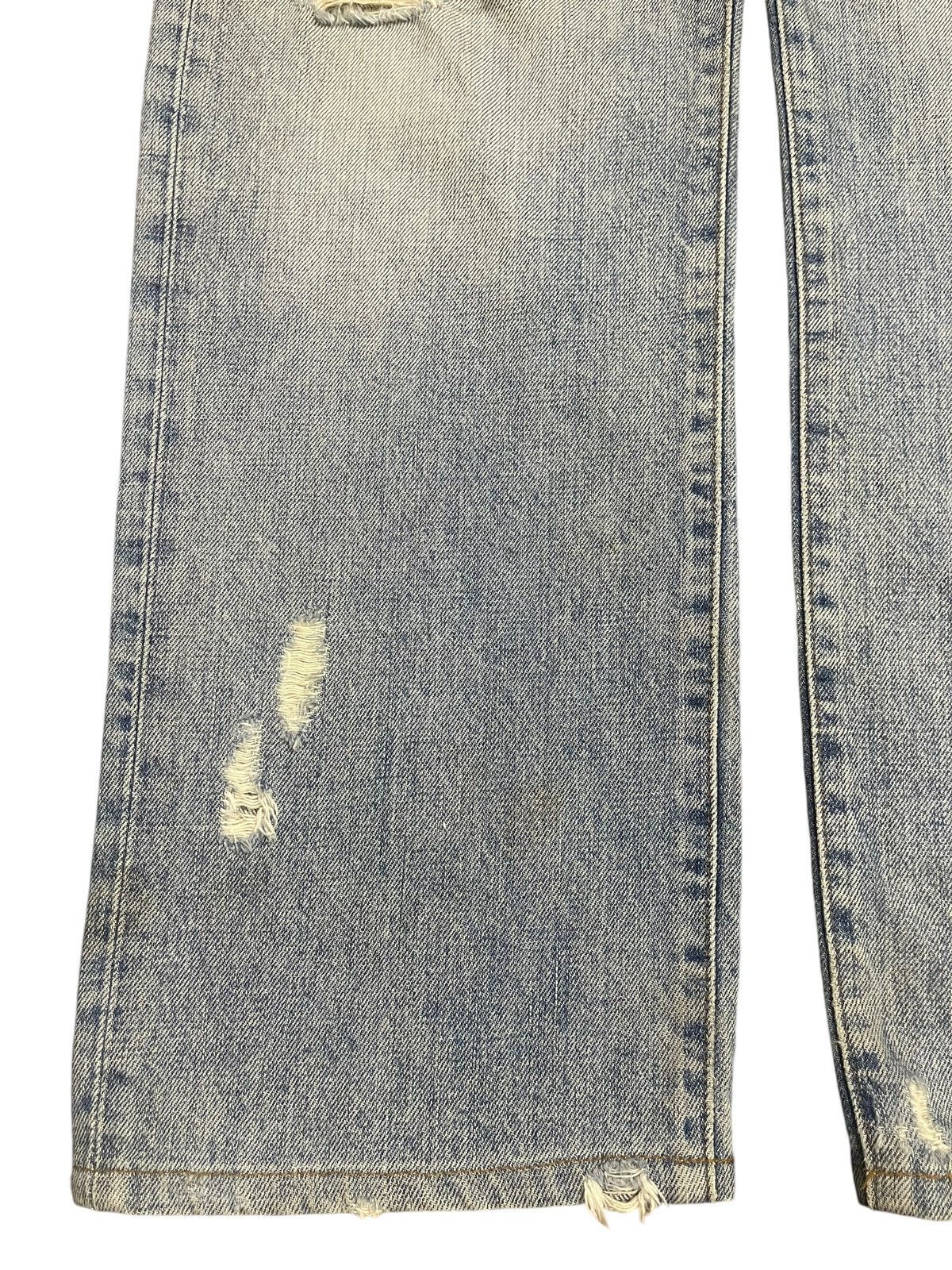 Edwin Vintage 90s Edwin Blue Faded Wash Distressed Baggy Jeans Size US 32 / EU 48 - 7 Thumbnail