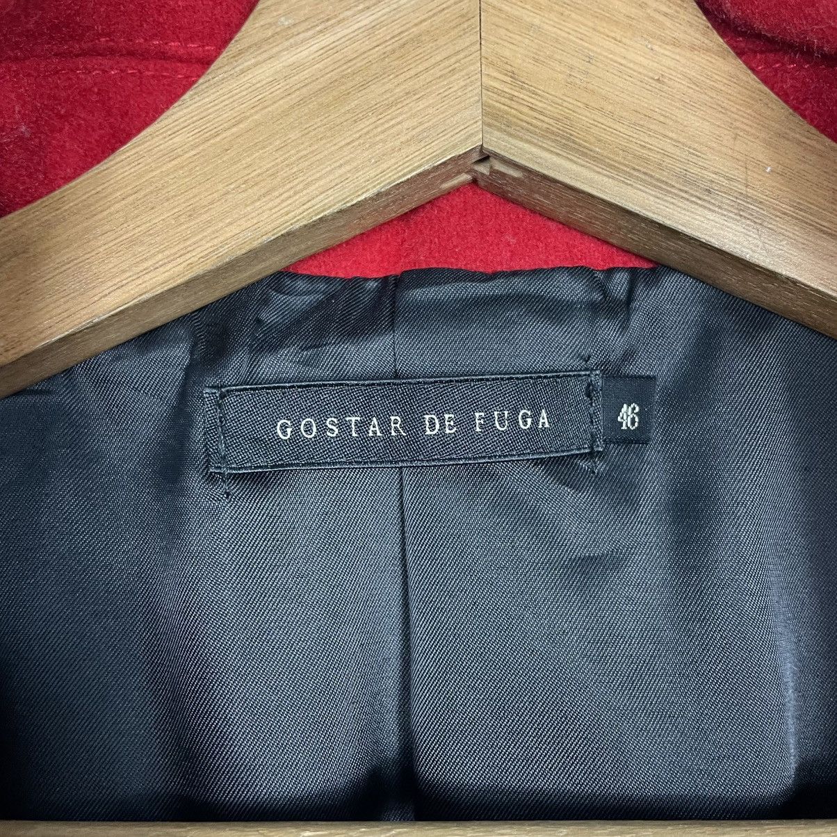 GOSTAR DE FUGA Gostar De Fuga Double Breasted Red Jacket Size US S / EU 44-46 / 1 - 15 Thumbnail