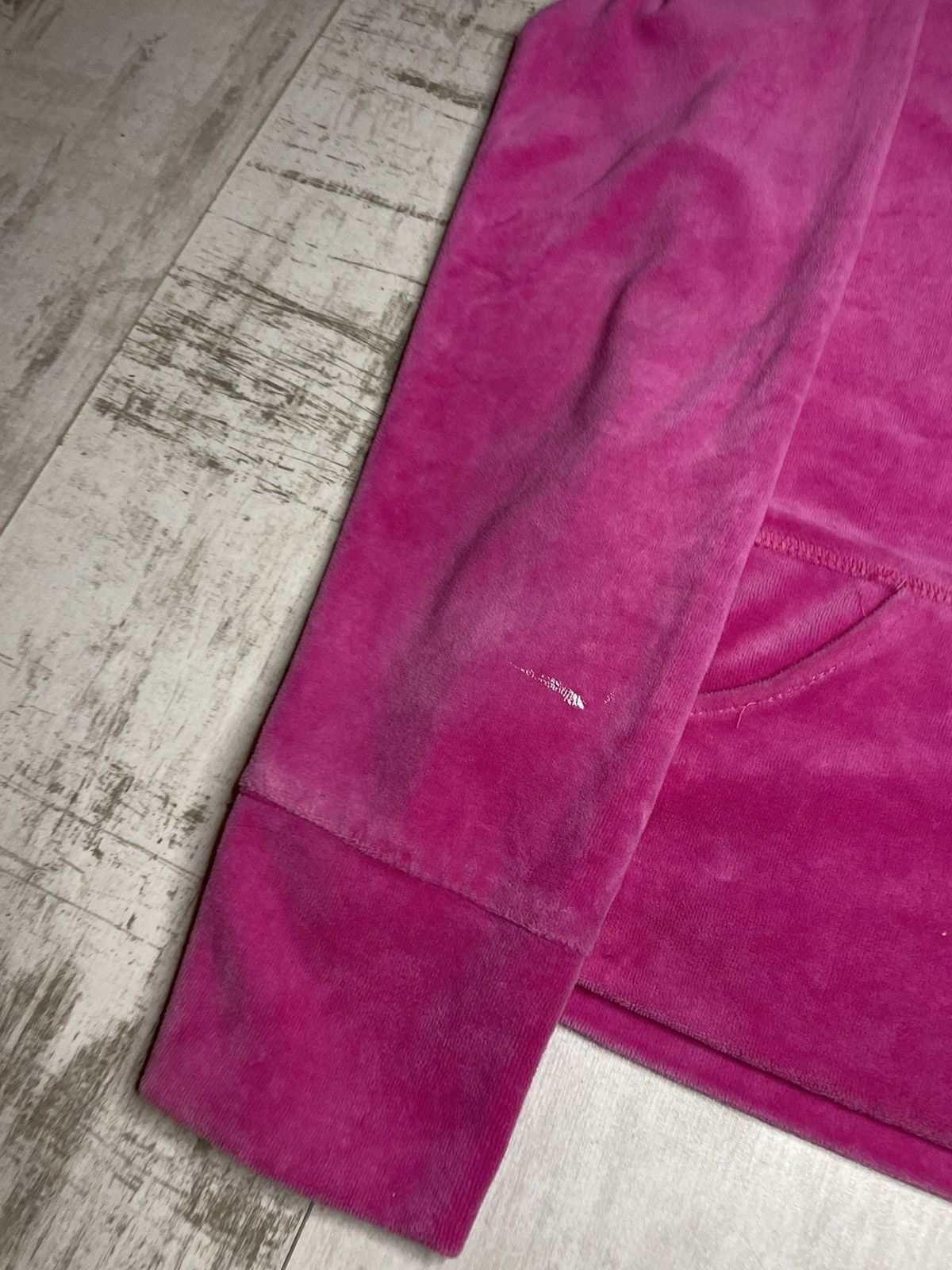 Juicy Couture Vintage Y2K Juice Couture 00’s Pink Zip Hoodie RARE Size L / US 10 / IT 46 - 7 Thumbnail
