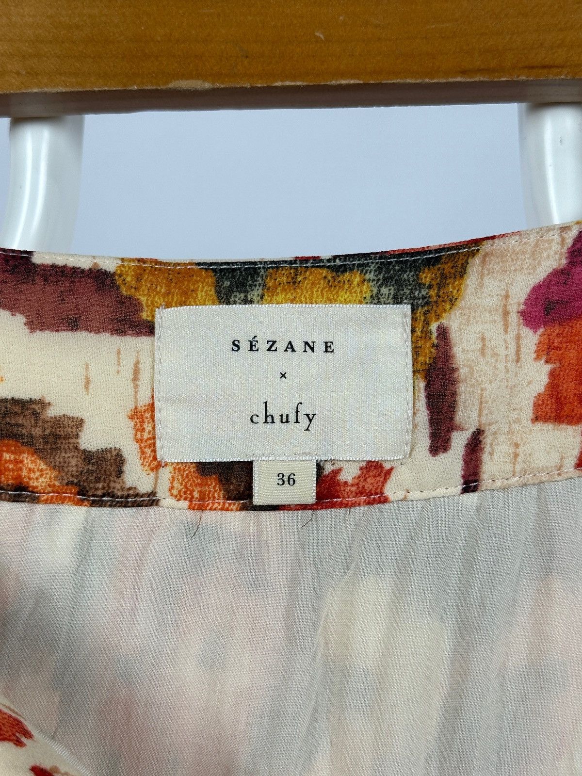 Sezane Sezane x Chufy Dilo Mara Floral Print Maxi Skirt Size 26" / US 2 / IT 38 - 14 Thumbnail
