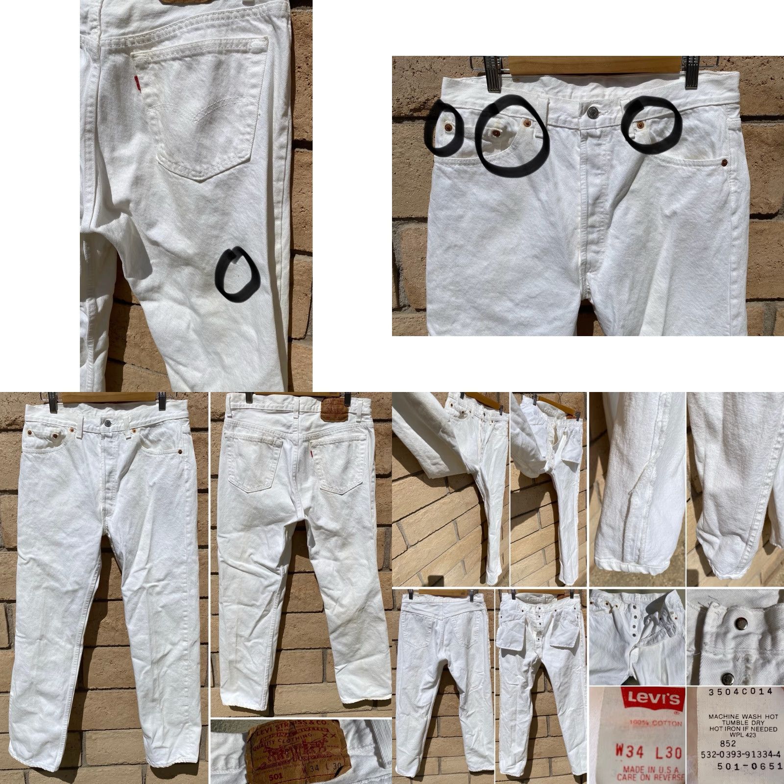 Levi's VINTAGE Levi's 501 Jeans Shirt? Size US 34 / EU 50 - 9 Thumbnail