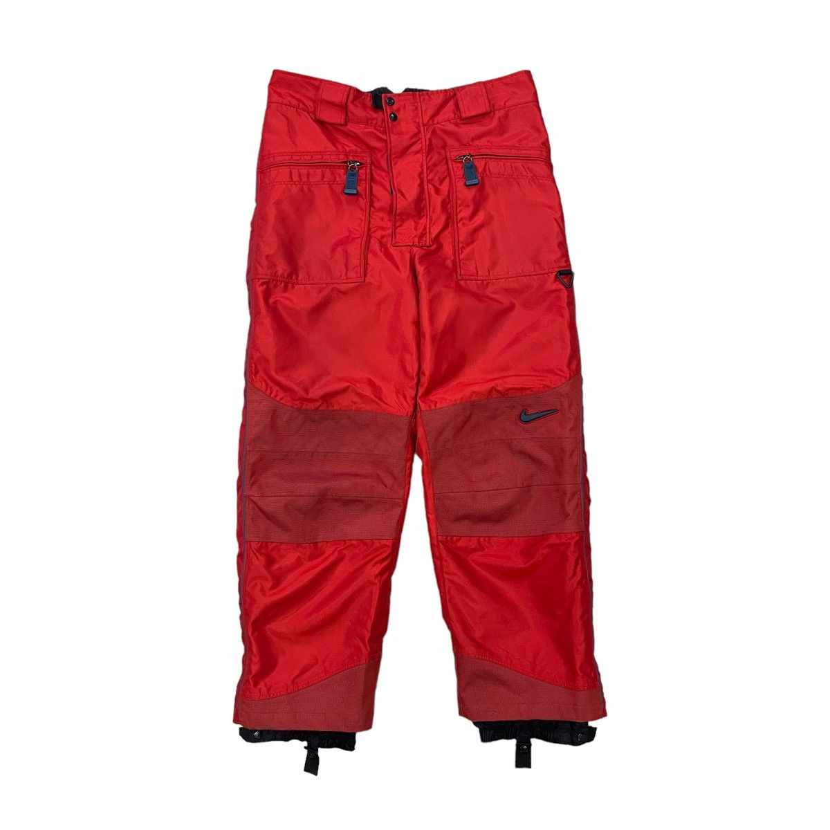 image of Archival Clothing x Nike Acg Vintage Nike Acg Nylon Ski Pants Size L in Red, Men's